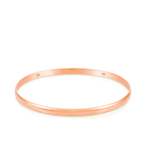 Polished Bangle in 9ct Rose Gold - Wallace Bishop