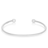 Polished Bangle in Sterling Silver - Wallace Bishop