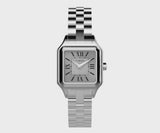 Worn as an everyday dress watch, the Legacy Addison suits both the office and special occasions. The white dial and Roman numeral markers bring timeless, understated elegance to any outfit.