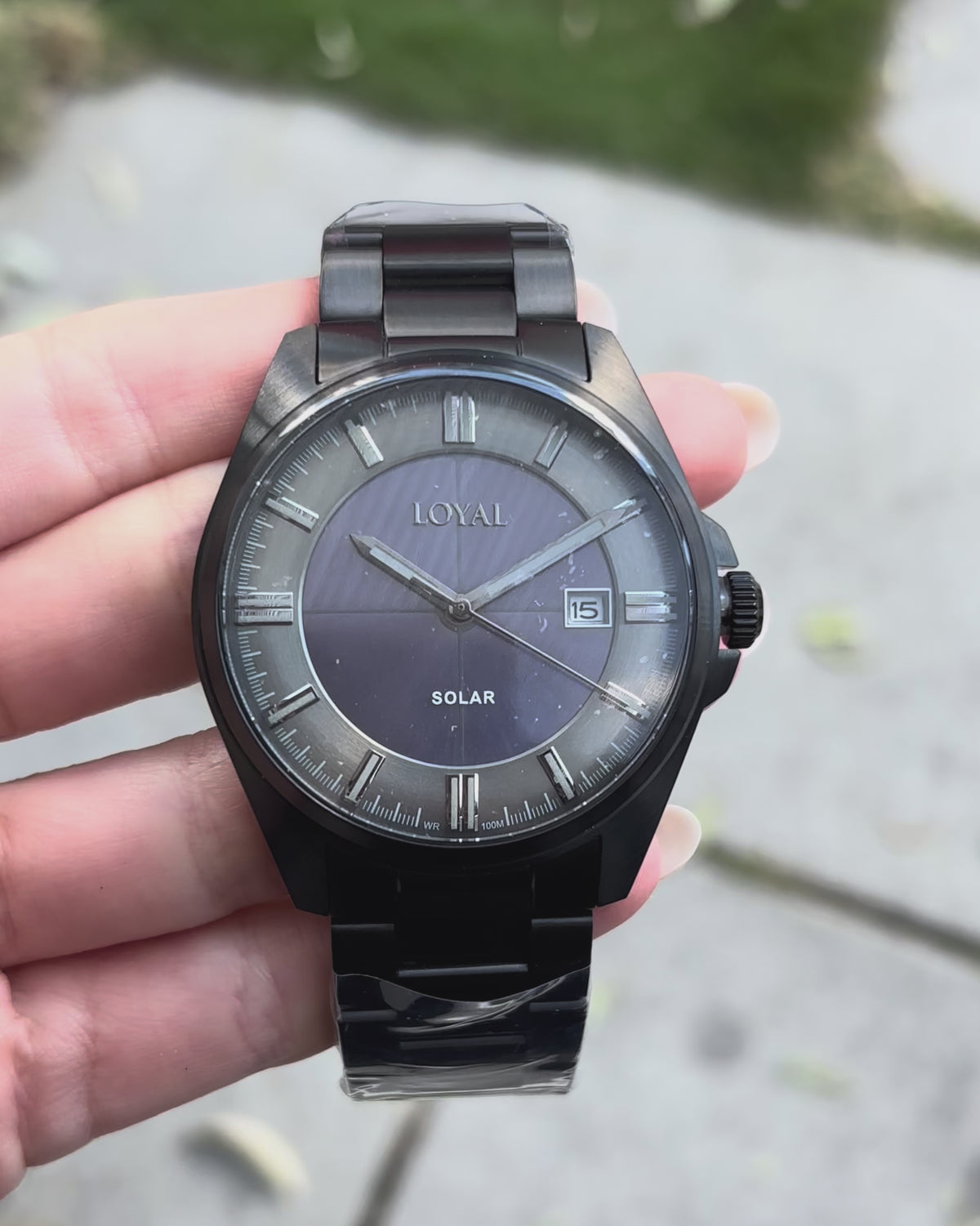 Loyal Academy Men's 42.50mm Black Quartz Watch