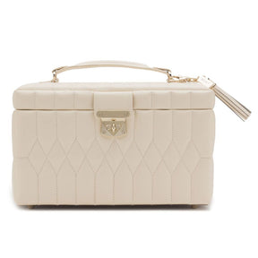 Wolf Caroline Medium Jewellery Case Ivory 329753