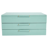 Wolf Sophia Jewellery Box with Drawers Jade 392030