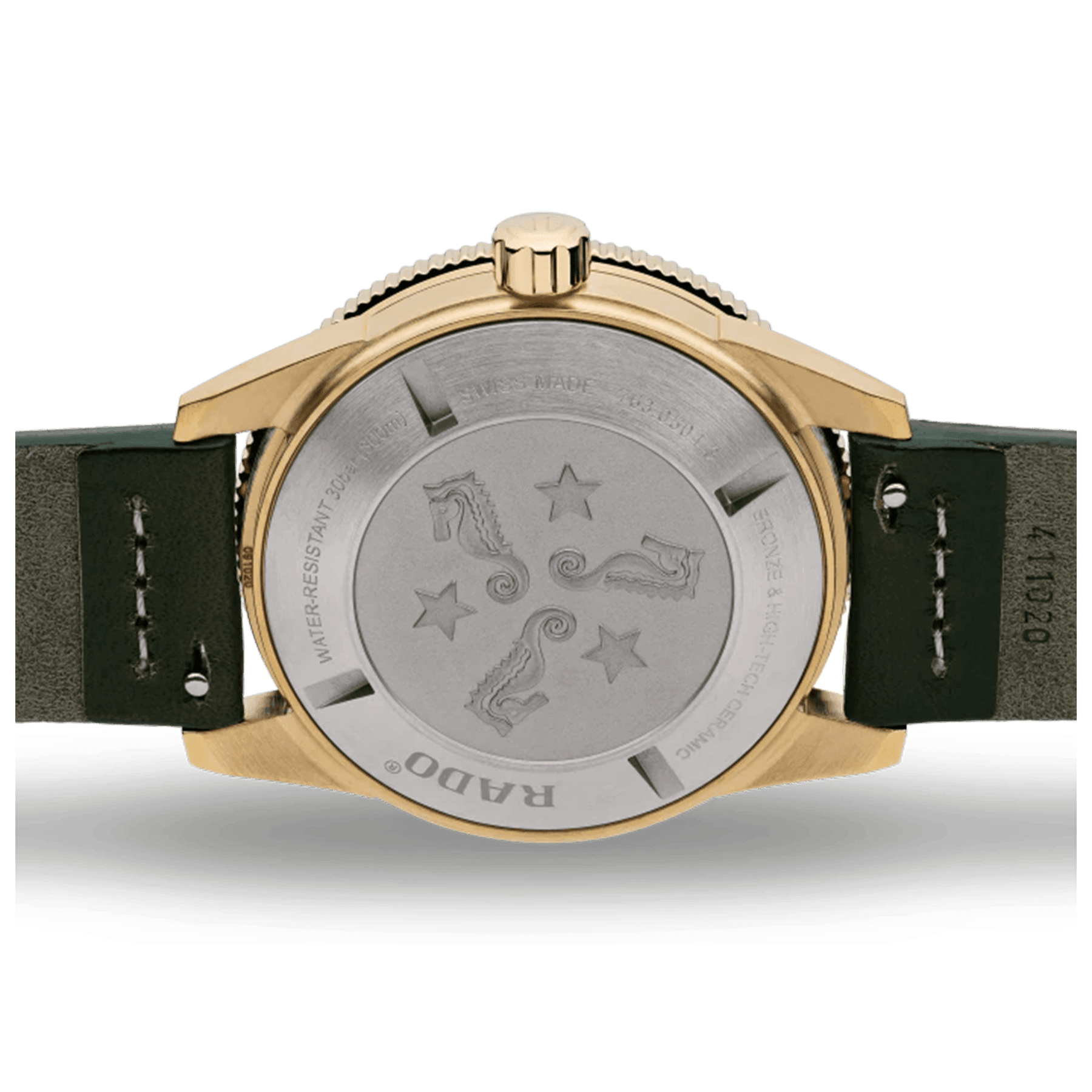 Rado Captain Cook Men's 42mm Bronze Automatic Watch R32504315 - Wallace Bishop