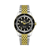 Rado Captain Cook Men's 42mm Stainless Steel & Gold Plated Automatic Watch R32138153 - Wallace Bishop