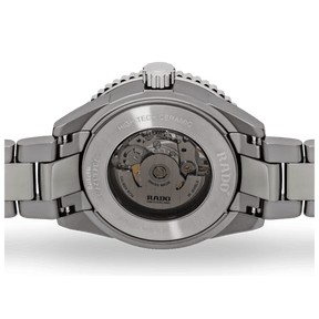 Rado Captain Cook Men's 43mm High-Tech Ceramic Blue & Grey Skeleton Automatic Watch R32128202 - Wallace Bishop