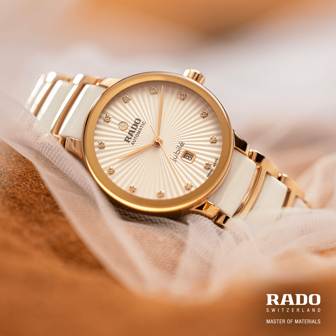 Rado Centrix Diamonds Automatic White Watch R30019744