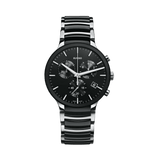Rado Centrix Men's 40mm Ceramic & Stainless Steel Quartz Chronograph Watch R30130152 - Wallace Bishop