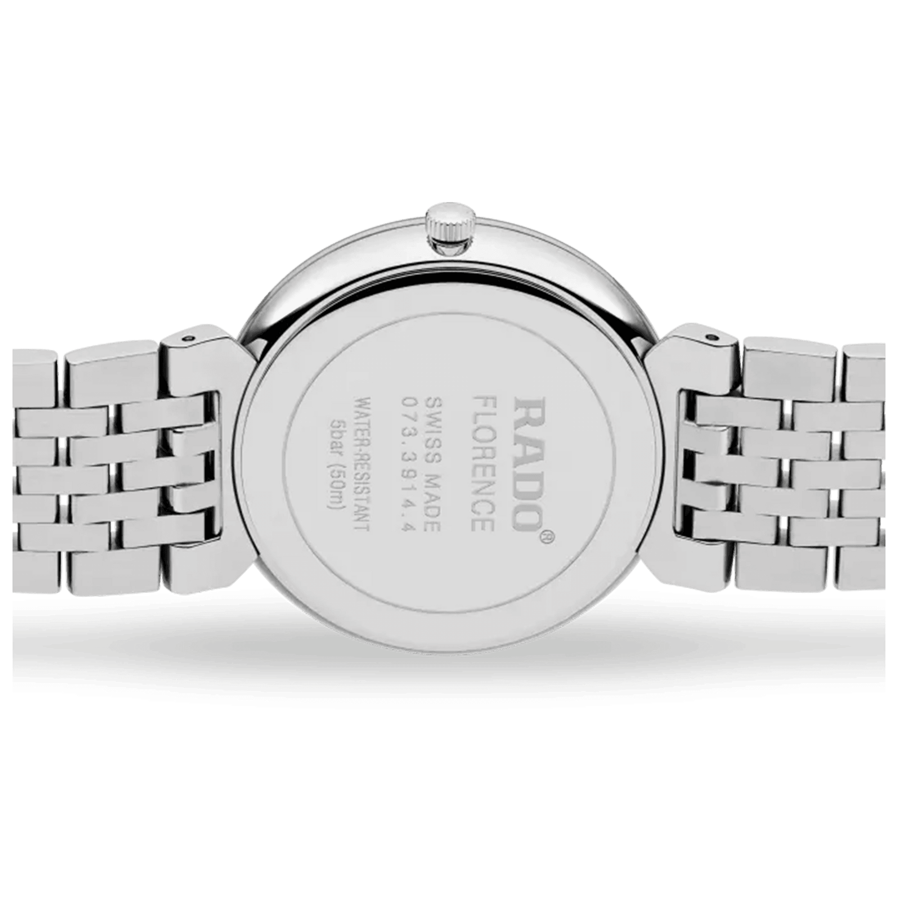 Rado Florence Men's 38mm Stainless Steel Quartz Watch R48912713 - Wallace Bishop