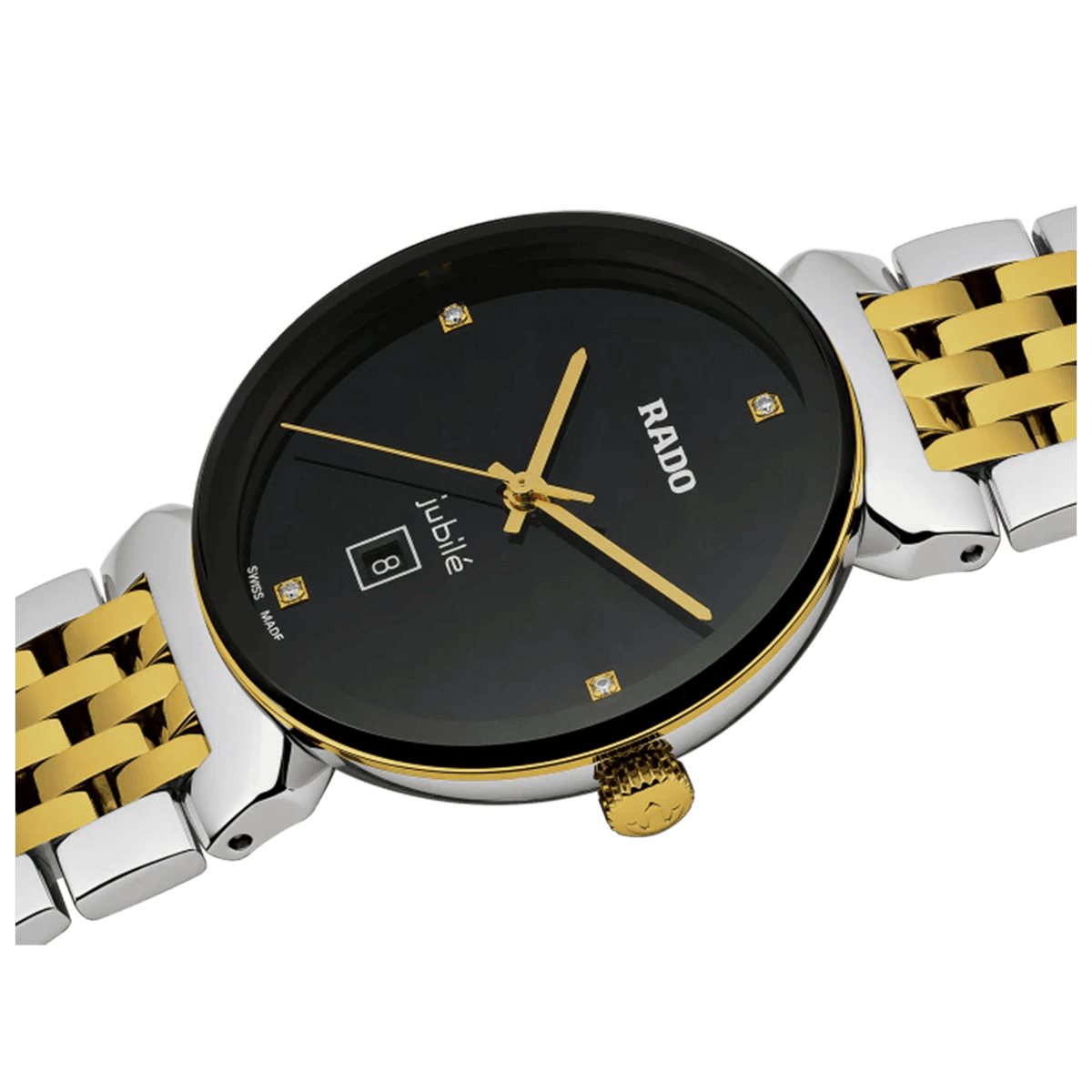 Rado Florence Women's 30mm Stainless Steel & Gold Plated Quartz Watch R48913703 - Wallace Bishop