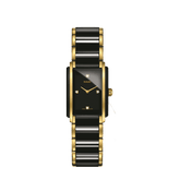 Rado Integral Women's Ceramic & Gold Plated Quartz Watch R20845712 - Wallace Bishop