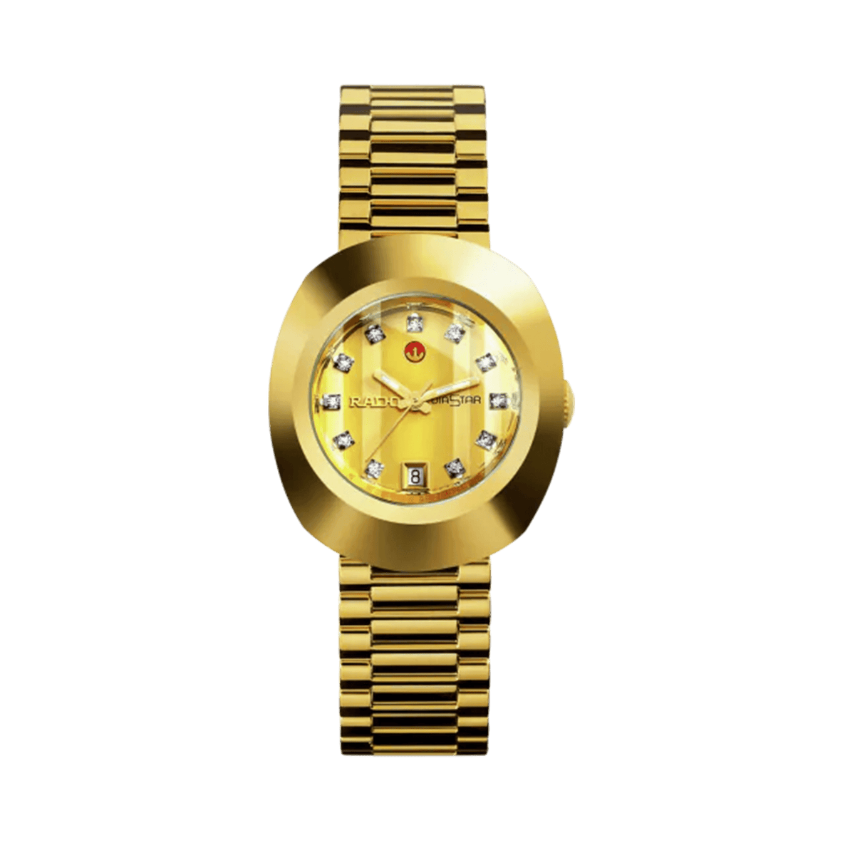 Rado Original Women's 27mm Gold PVD Automatic Watch R12416633 - Wallace Bishop