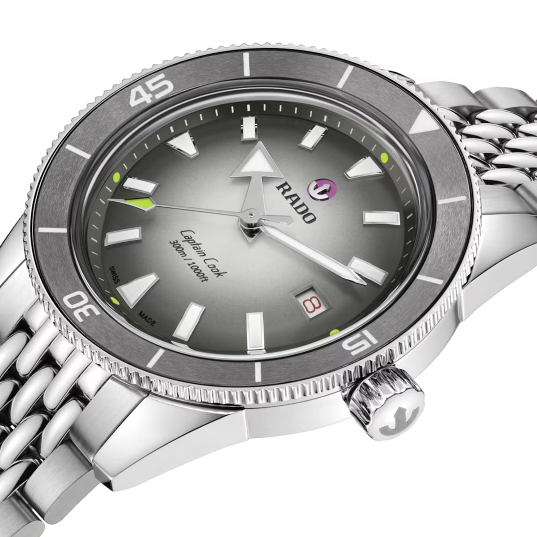 Rado Captain Cook x Tennis Limited Edition Automatic Men 39mm Watch R32 222 108