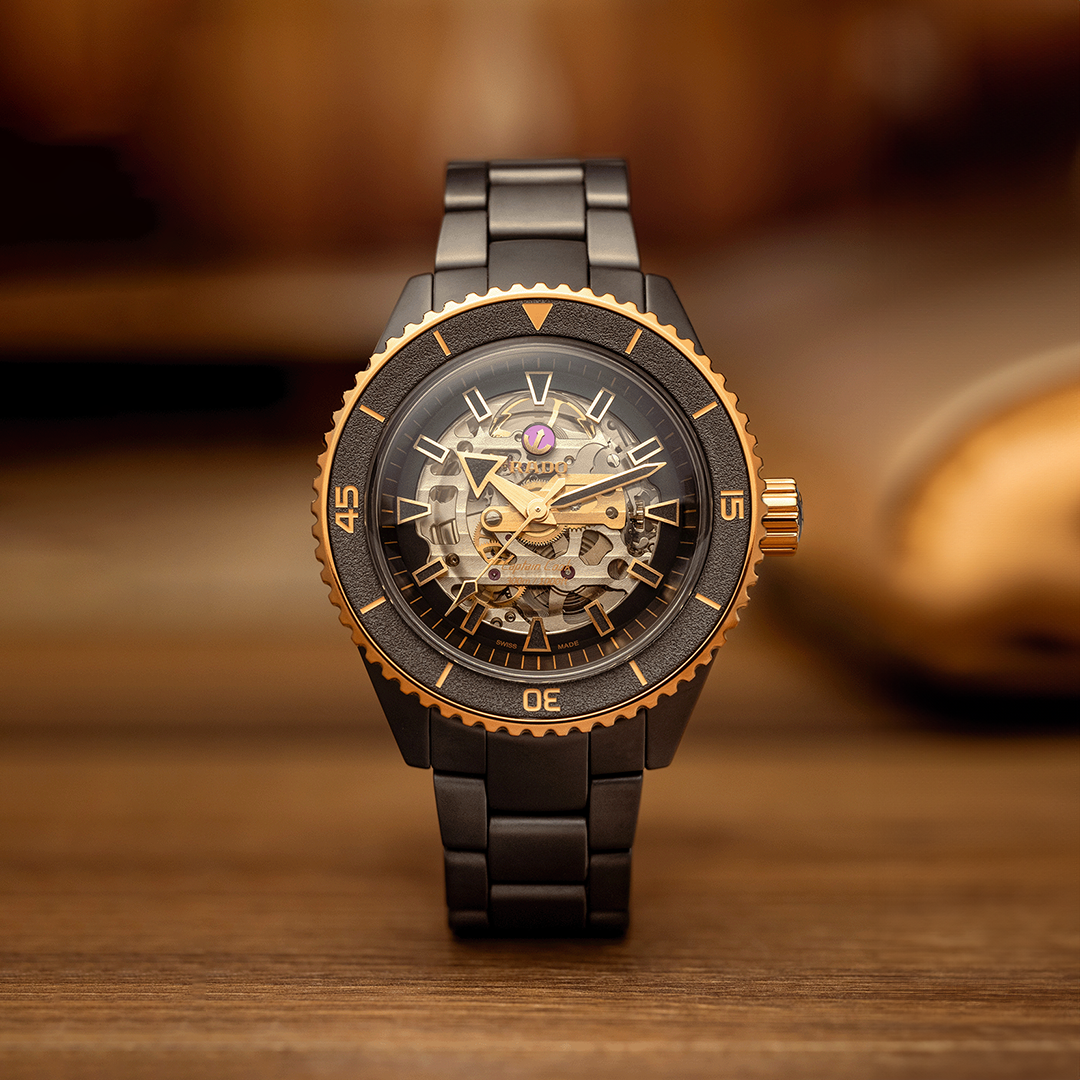 Rado Captain Cook Rado Two Tone Men's Watch Rado Captain Cook