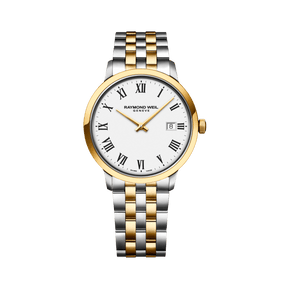 Raymond weil two discount tone mens watch