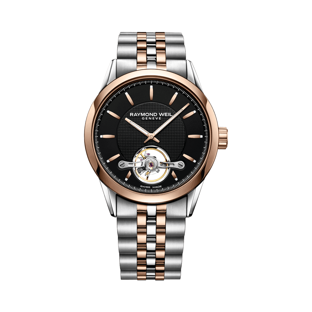 Raymond Weil Freelancer Men's 42mm Stainless Steel & Rose PVD Automatic Watch 2780-SP5-20001 - Wallace Bishop