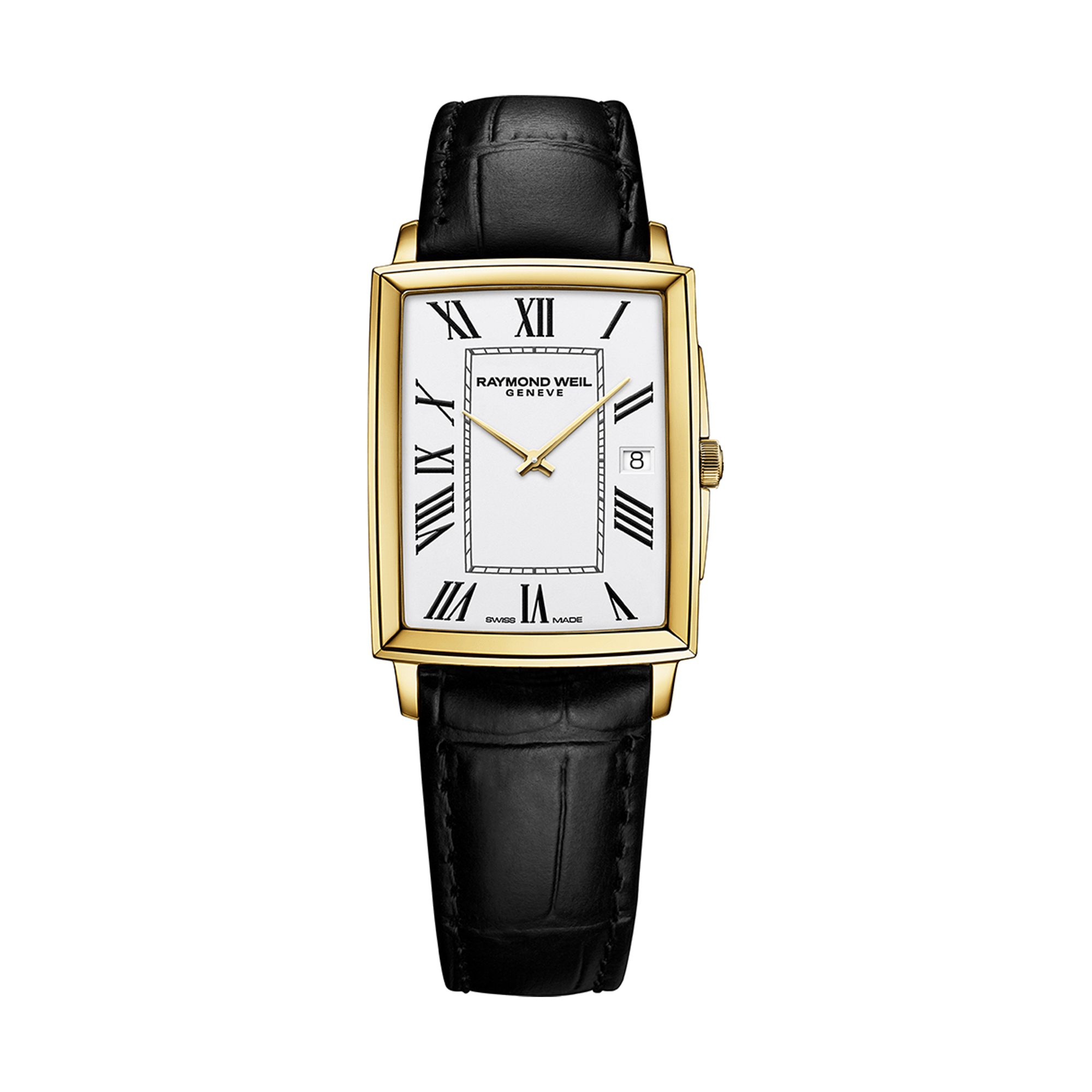 Raymond Weil Toccata Men's 29x37mm Gold PVD Quartz Watch 5425-PC-00300