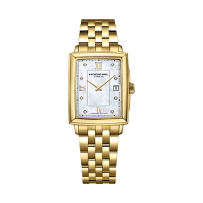 Raymond Weil Women's Toccata Gold PVD Quartz Dress Watch Mother-Of-Pearl Diamond Dial 5925-P-00995 - Wallace Bishop