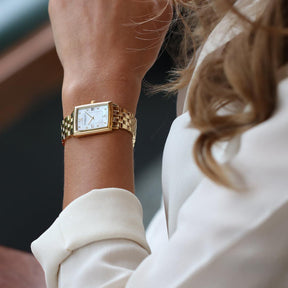 Raymond Weil Women's Toccata Gold PVD Quartz Dress Watch Mother-Of-Pearl Diamond Dial 5925-P-00995 - Wallace Bishop
