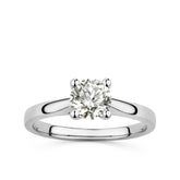 Rendition 1ct TW Diamond Solitaire Engagement Ring in 9ct White Gold - Wallace Bishop