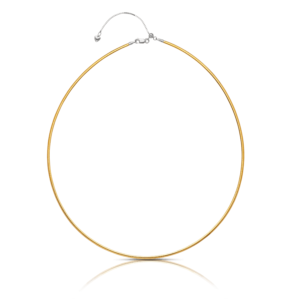 Reversible Necklace 9ct Yellow and White Gold - Wallace Bishop