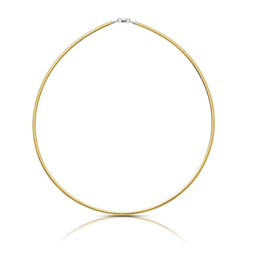 Reversible Necklace in 9ct Yellow and White Gold - Wallace Bishop