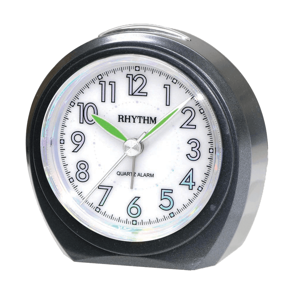 Rhythm Clock Resin Quartz Alarm Clock Watch - Wallace Bishop