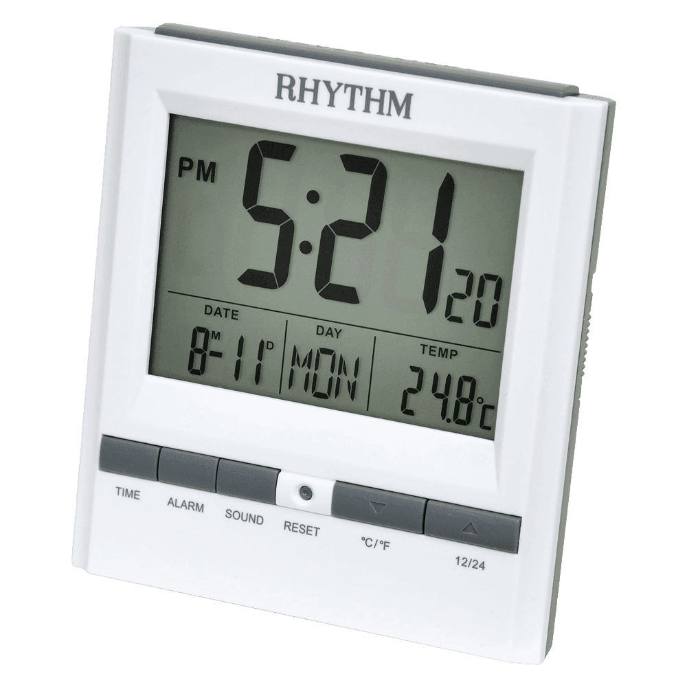 Rhythm Digital Alarm Clock LCT078NR03 - Wallace Bishop