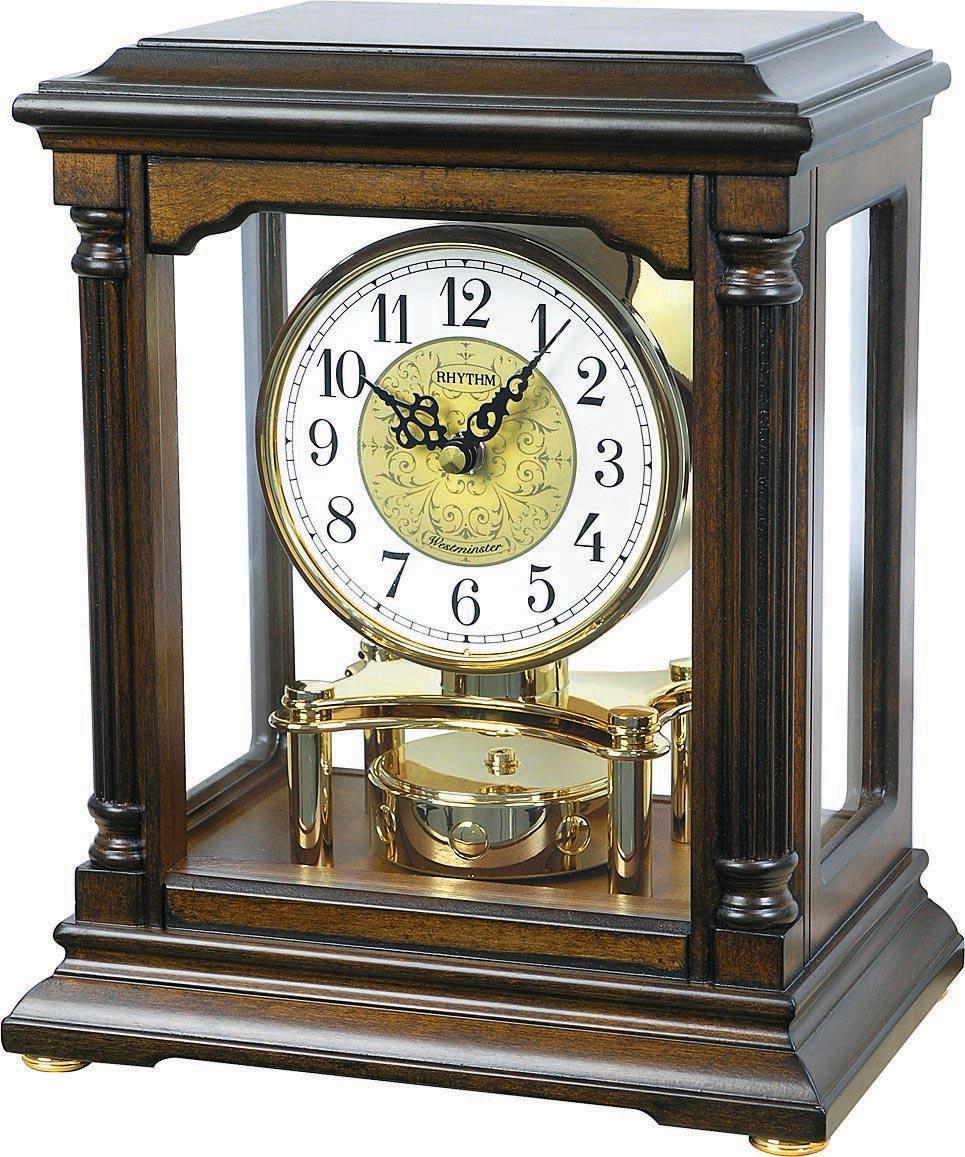 Rhythm Table Clock CRH176NR06 - Wallace Bishop