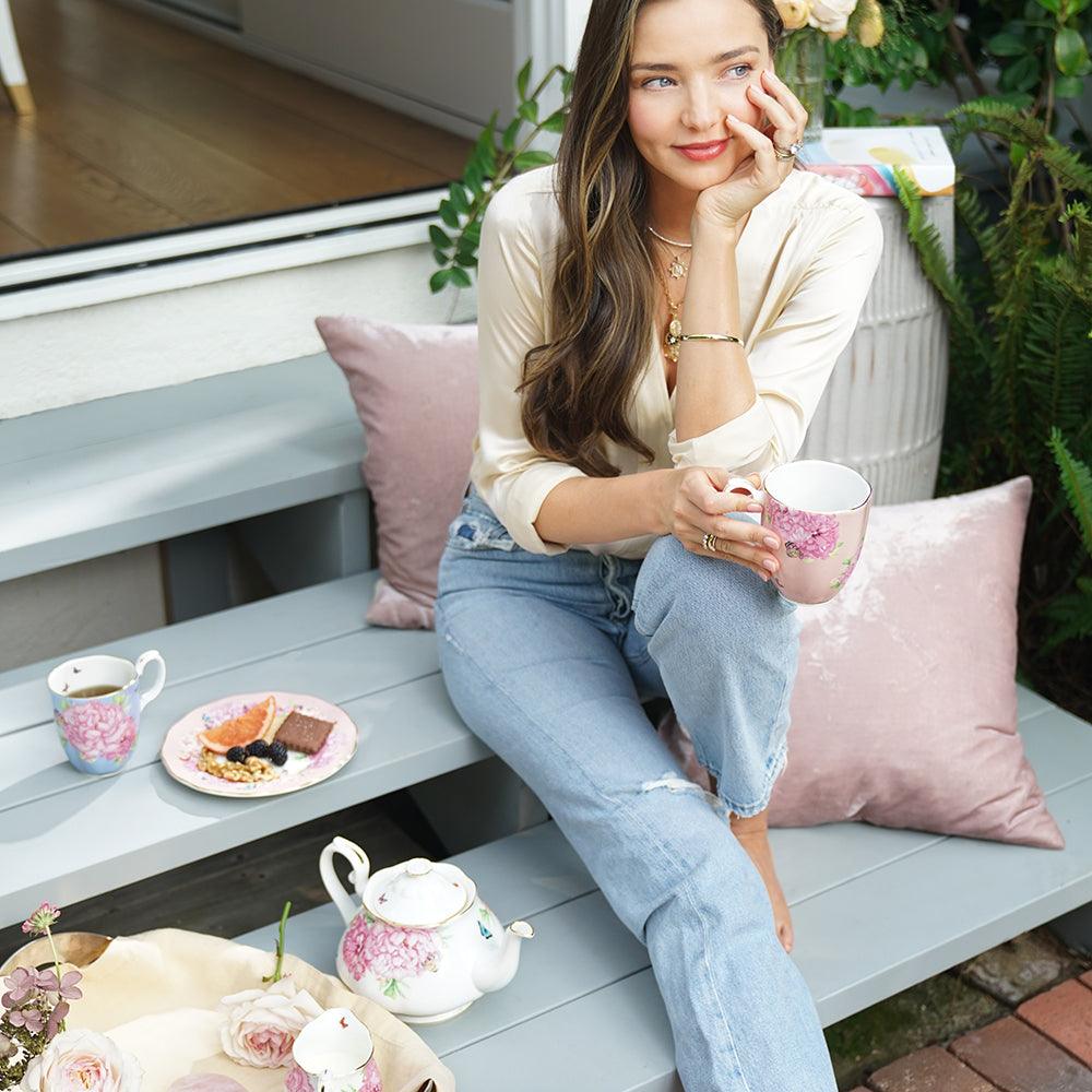 Royal Albert Miranda Kerr Friendship Teacup, Saucer & 20cm Plate - Wallace Bishop