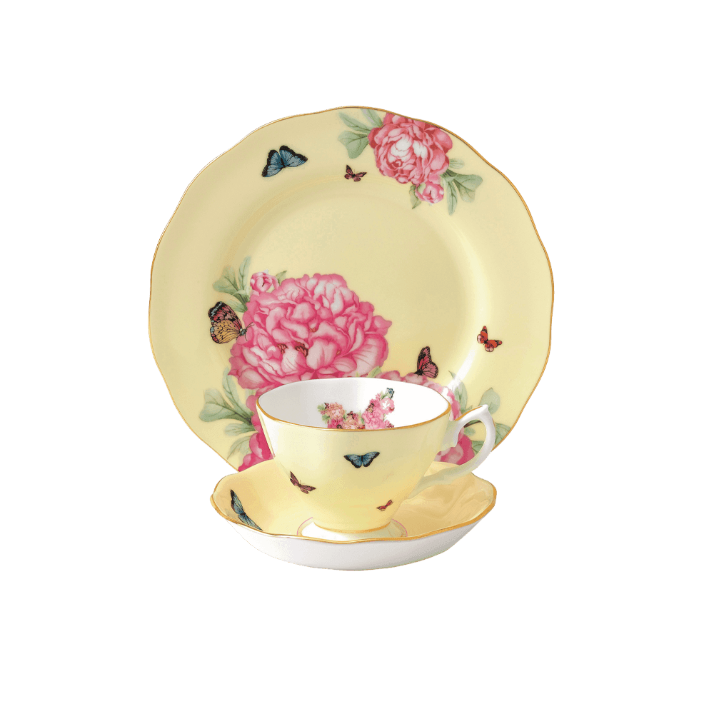 Royal Albert Miranda Kerr Joy Teacup, Saucer, Plate 20cm - Wallace Bishop