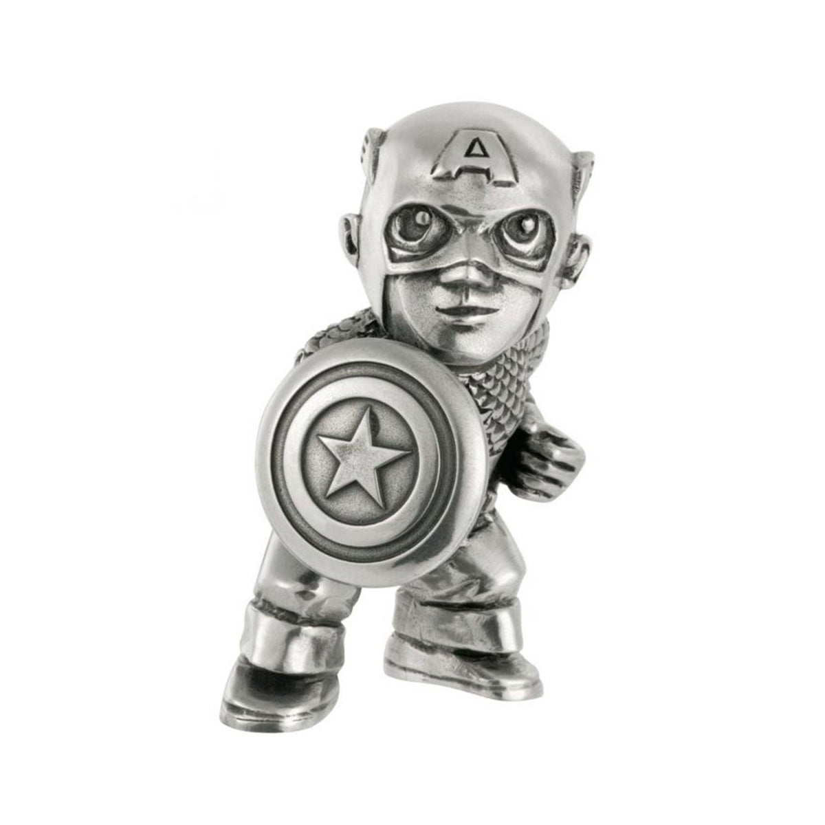 Royal Selangor Mini Captain America Figurine 017943R - Wallace Bishop