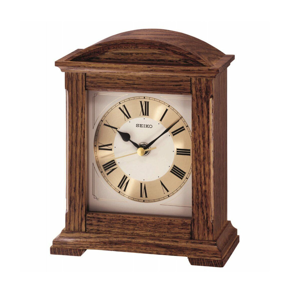 Seiko Timber Table Clock QXG123-B