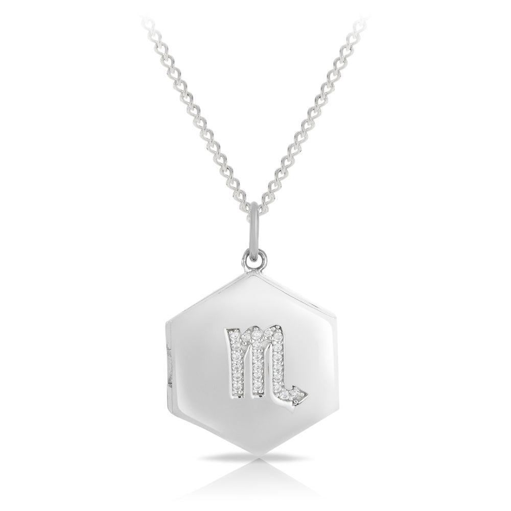 Scorpio Pendant in Sterling Silver - Wallace Bishop