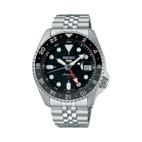Seiko 5 Sports GMT Men's 42.50mm Stainless Steel Automatic Watch SSK001K - Wallace Bishop