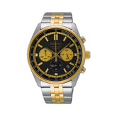 Seiko Conceptual & Regular 41.50mm Quartz Chronograph Stainless Steel & Yellow Gold Watch SSB430P - Wallace Bishop