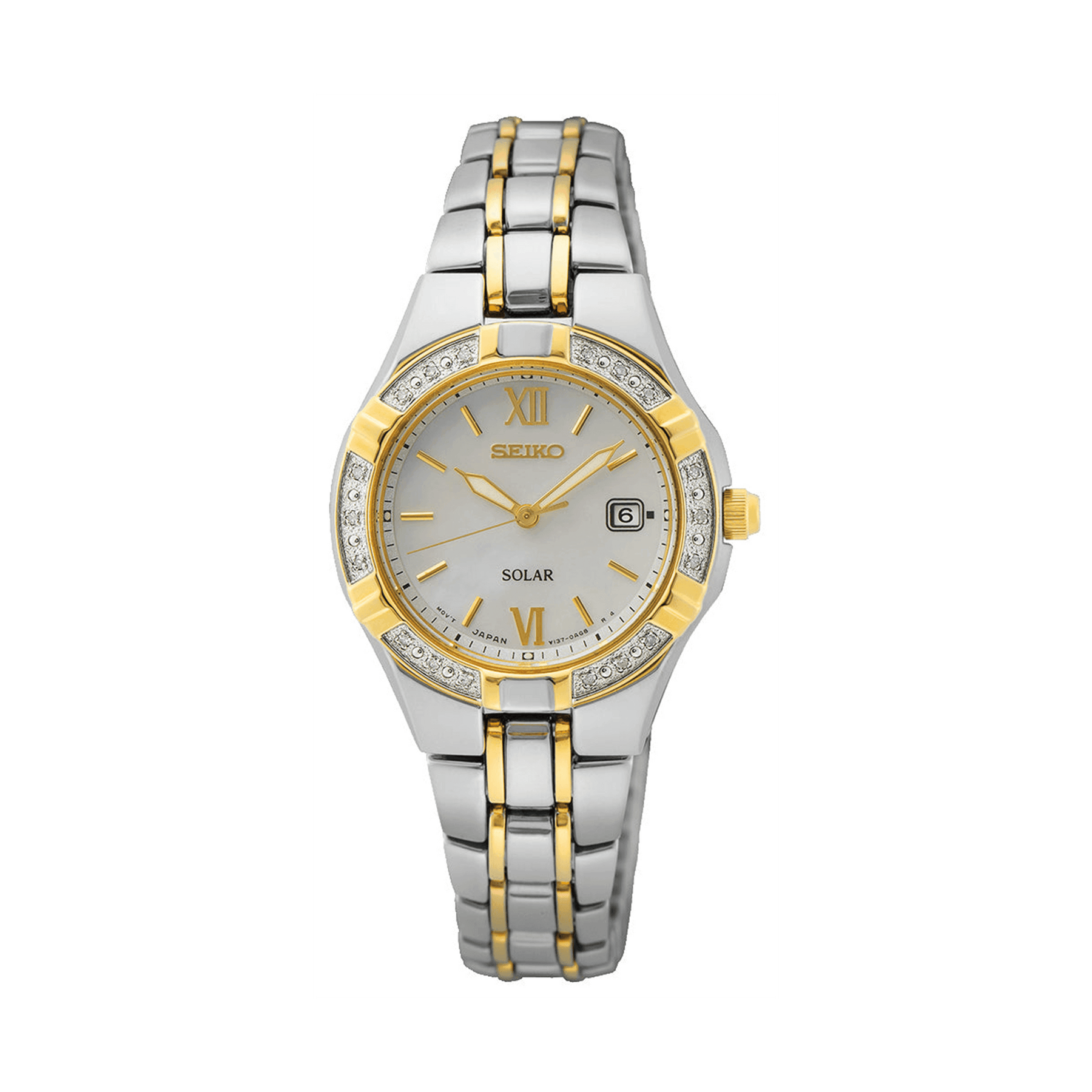 Seiko women's best sale solar watch