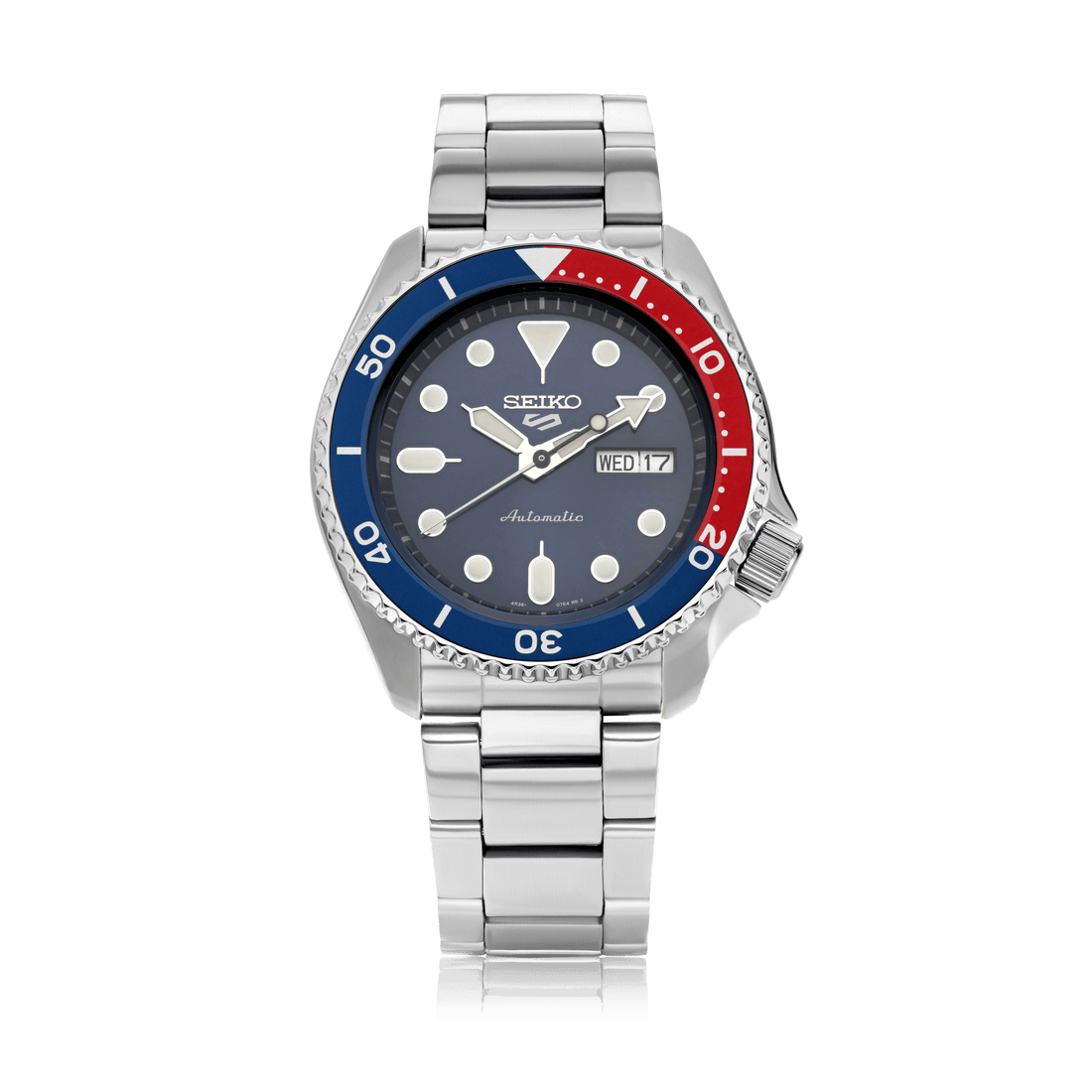 Seiko Seiko 5 Men's 42.5mm Stainless Steel Automatic Watch SRPD53K