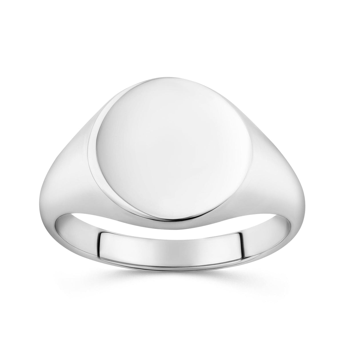 Solid Signet Ring in Sterling Silver - Wallace Bishop