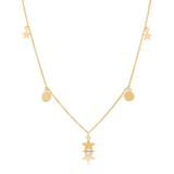Star Necklace in 9ct Yellow Gold - Wallace Bishop