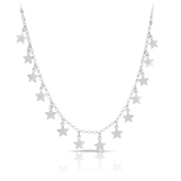 Stars Necklace in Sterling Silver - Wallace Bishop