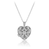 Sterling Silver Locket Pendant - Wallace Bishop