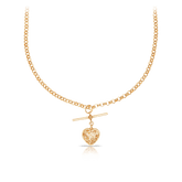 Swivel Belcher Necklace in 9ct Yellow Gold - Wallace Bishop