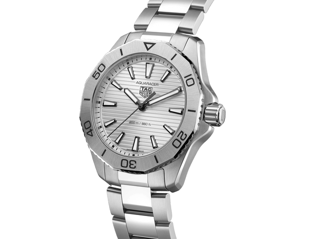 TAG Heuer Aquaracer Men's 40mm Stainless Steel Quartz Watch WBP1111.BA0627 - Wallace Bishop