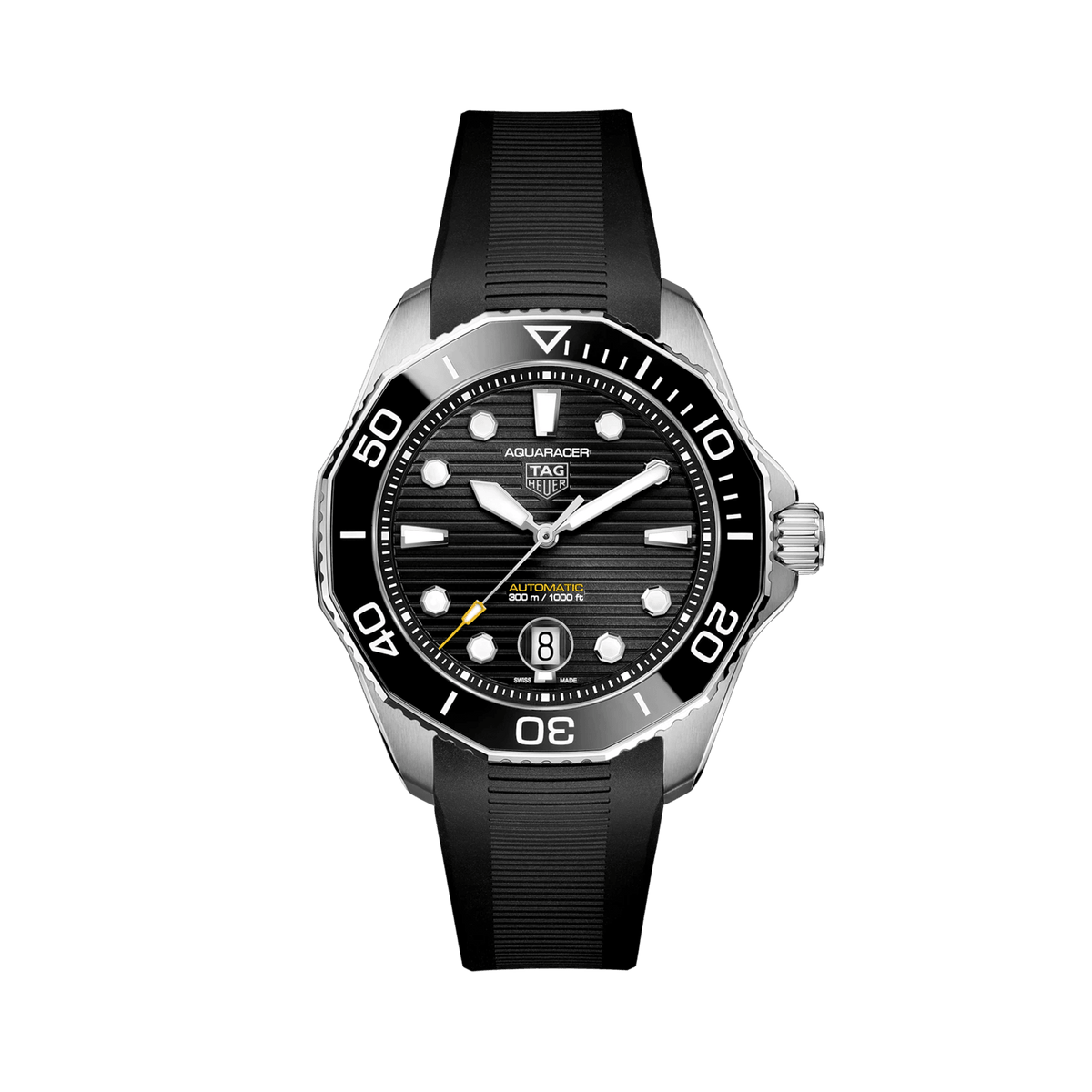 TAG Heuer Aquaracer Men's 43mm Stainless Steel Automatic Watch WBP201A.FT6197 - Wallace Bishop