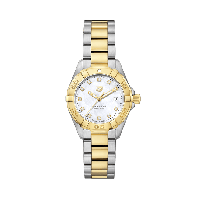 Aquaracer diamond 2025 ladies watch