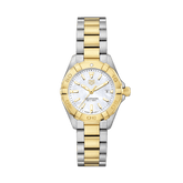 TAG Heuer Aquaracer Women's 27mm Stainless Steel & Yellow IP Two-Tone Quartz Watch WBD1420.BB0321 - Wallace Bishop