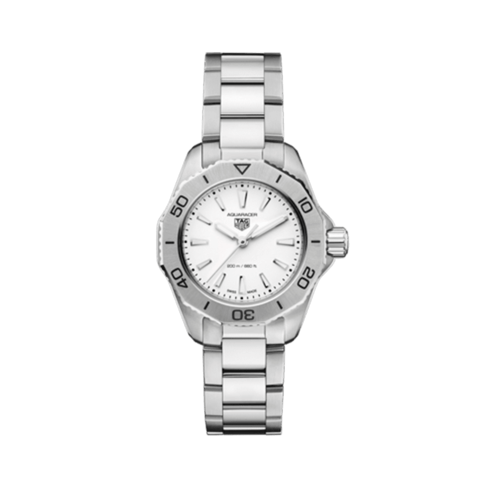 TAG Heuer Aquaracer Women's 30mm Stainless Steel Quartz Watch WBP1411.BA0622 - Wallace Bishop