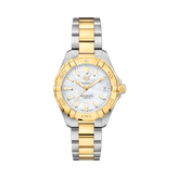 TAG Heuer Aquaracer Women's 32mm Stainless Steel & Yellow IP Two-Tone Quartz Watch WBD1320.BB0320 - Wallace Bishop