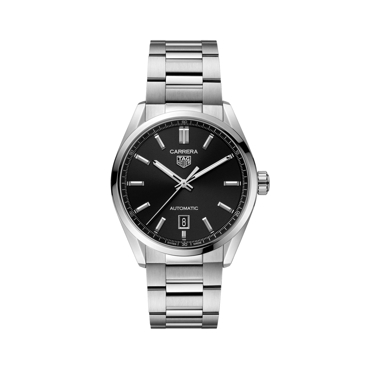 TAG Heuer Carrera Men's 39mm Stainless Steel Automatic Watch WBN2110.BA0639 - Wallace Bishop