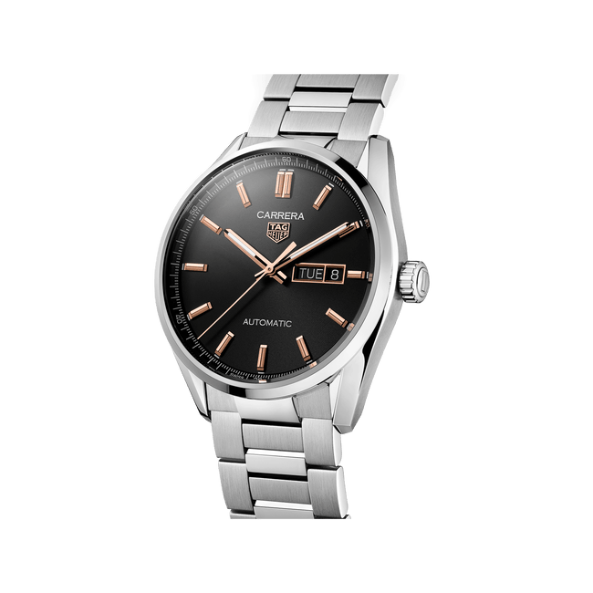 TAG Heuer Carrera Men's 41mm Stainless Steel Automatic Watch WBN2013.BA0640 - Wallace Bishop